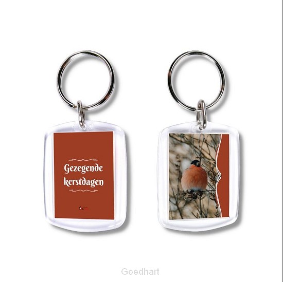 Sleutelhanger gezegende kerstdagen