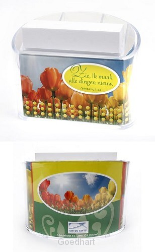 Memohouder zie, Ik maak alle dingen