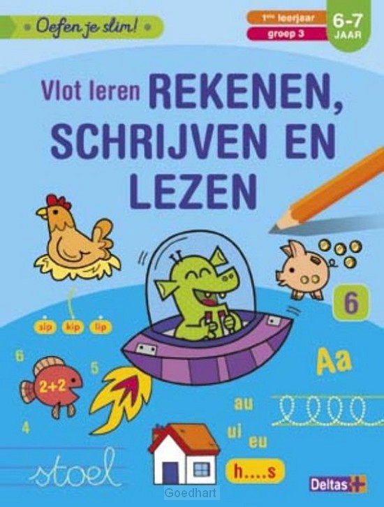 Vlot leren rekenen, schrijven en lezen (6-7 j.)