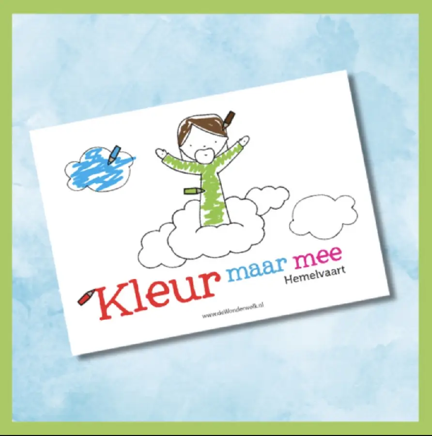 Kleur maar mee Hemelvaart