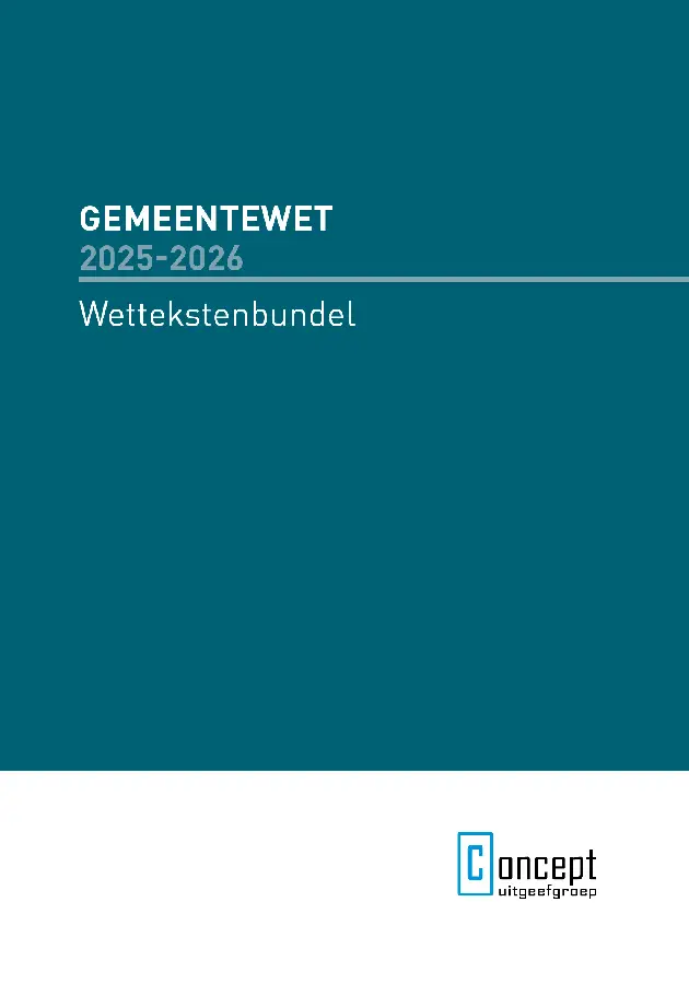 Gemeentewet 2025-2026