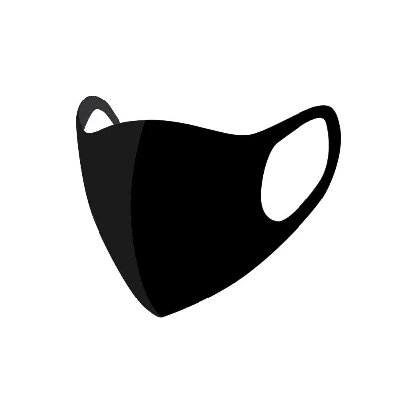 Hippe mondkapjes zwart