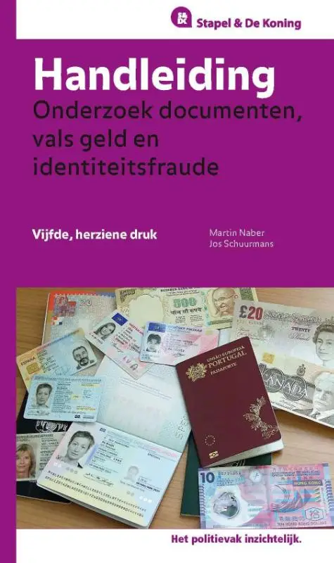 Handleiding onderzoek documenten, vals geld en identiteitsfraude