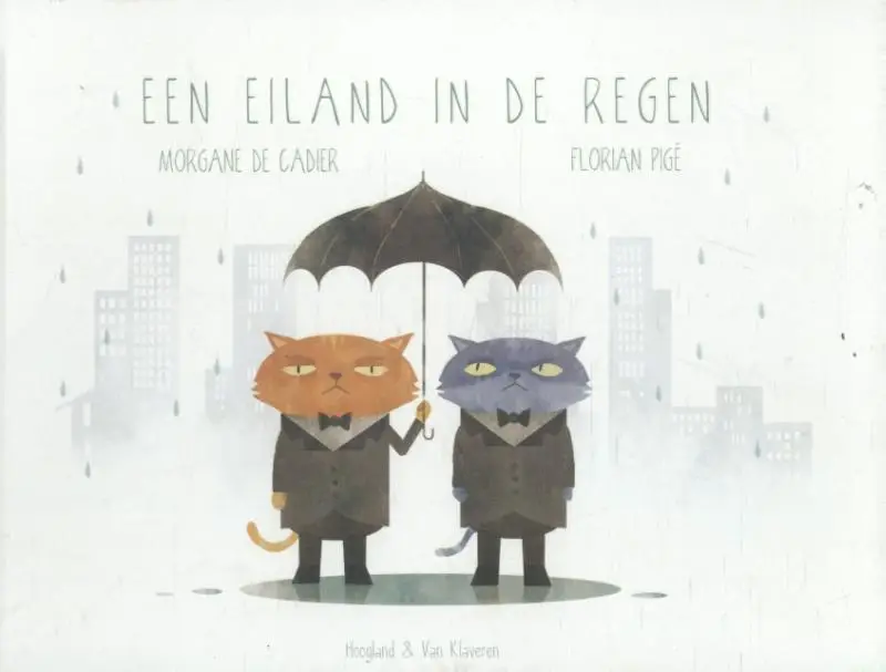 Een eiland in de regen