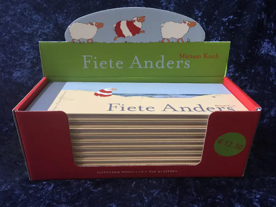 Fiete Anders midi-editie- display 10 exemplaren