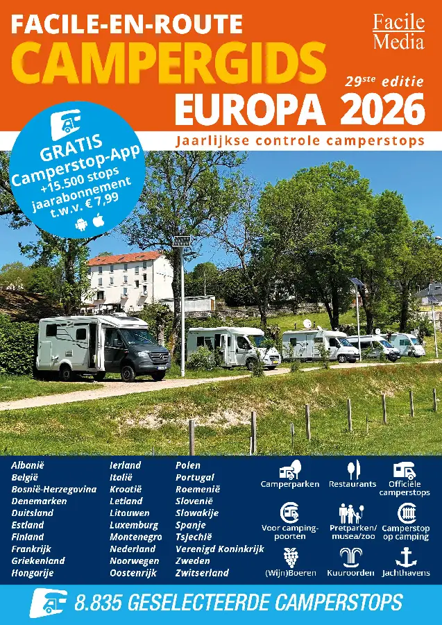 Facile-en-Route Campergids Europa 2026