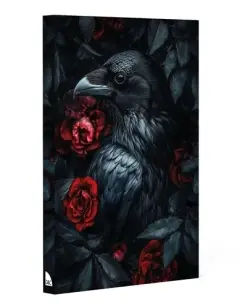 Raven and Roses Notebook