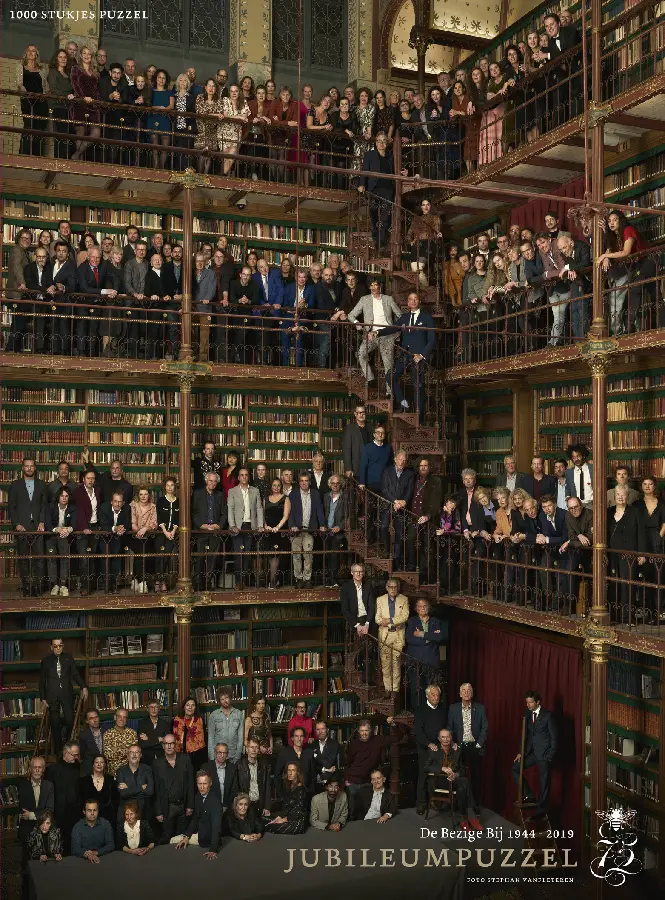 Puzzel 75 jaar De Bezige Bij