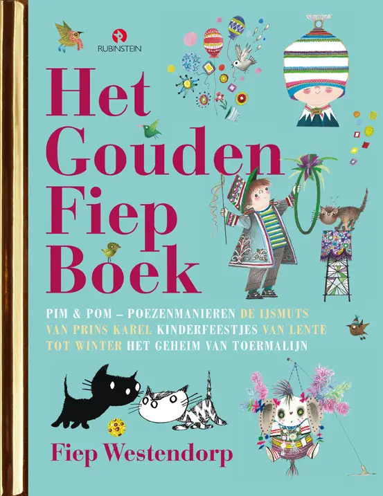 Grote gouden fiep boek
