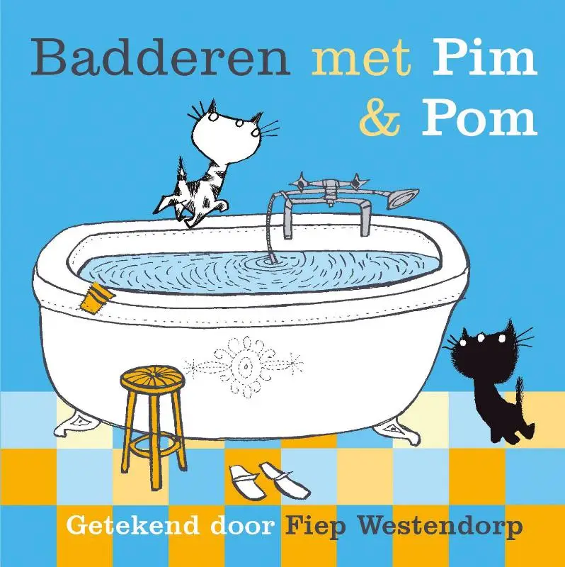 Badderen met Pim en Pom