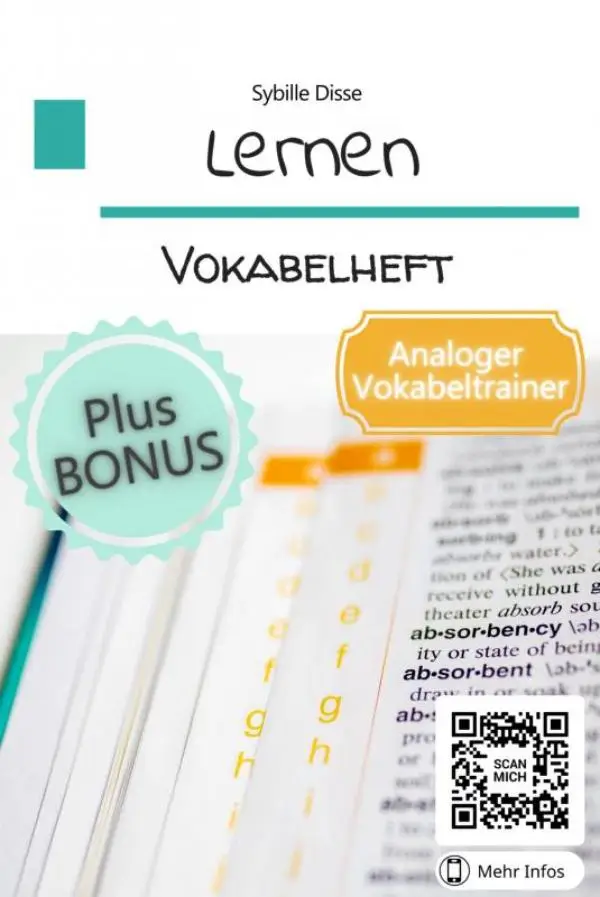 Lernhilfen: Vokabelheft