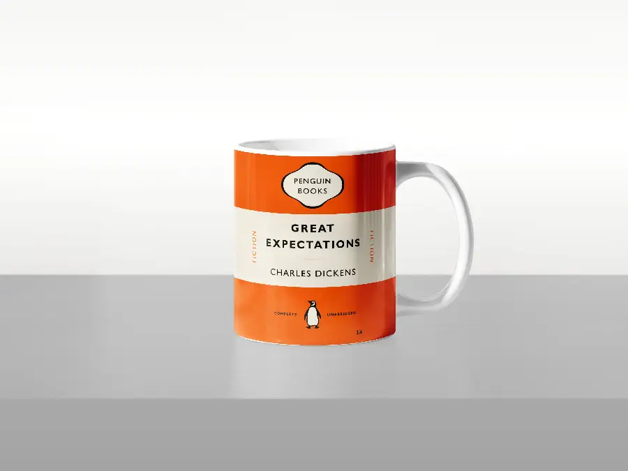 Penguin mug - great expectations: charles dickens