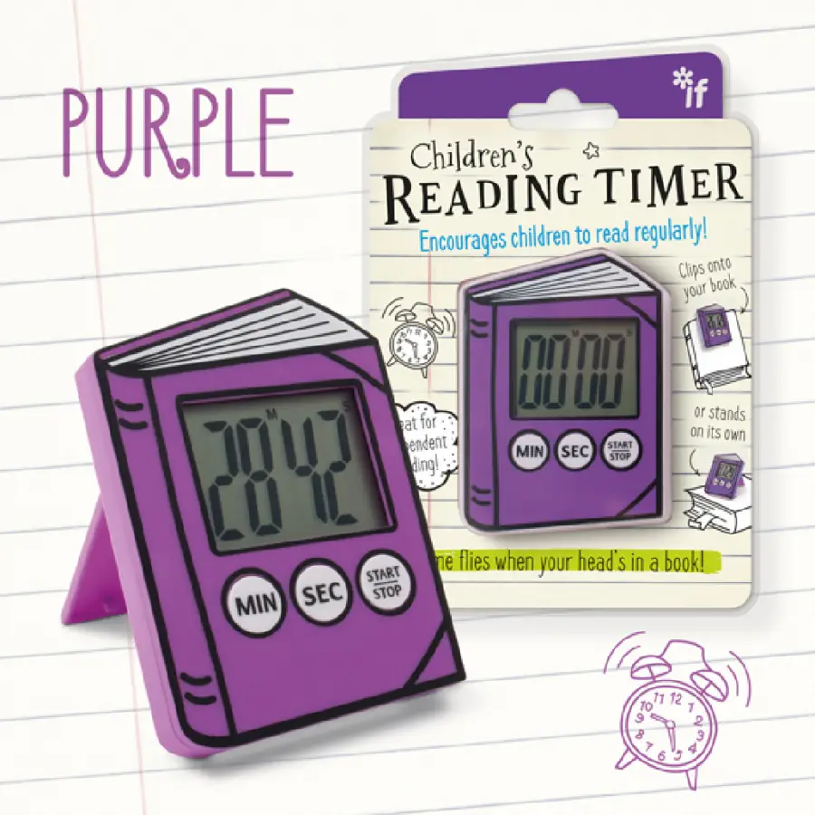 Reading Timer paars
