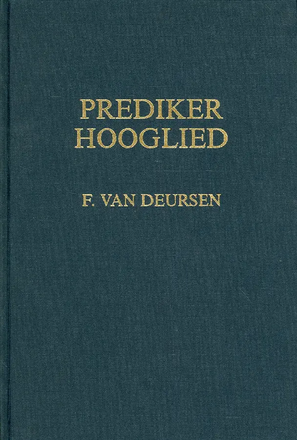 Voorzeide leer / 1n prediker-hooglied / druk 1k 1