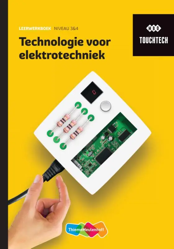 Niveau 3&4 / Technologie voor elektrotechniek / leerwerkboek