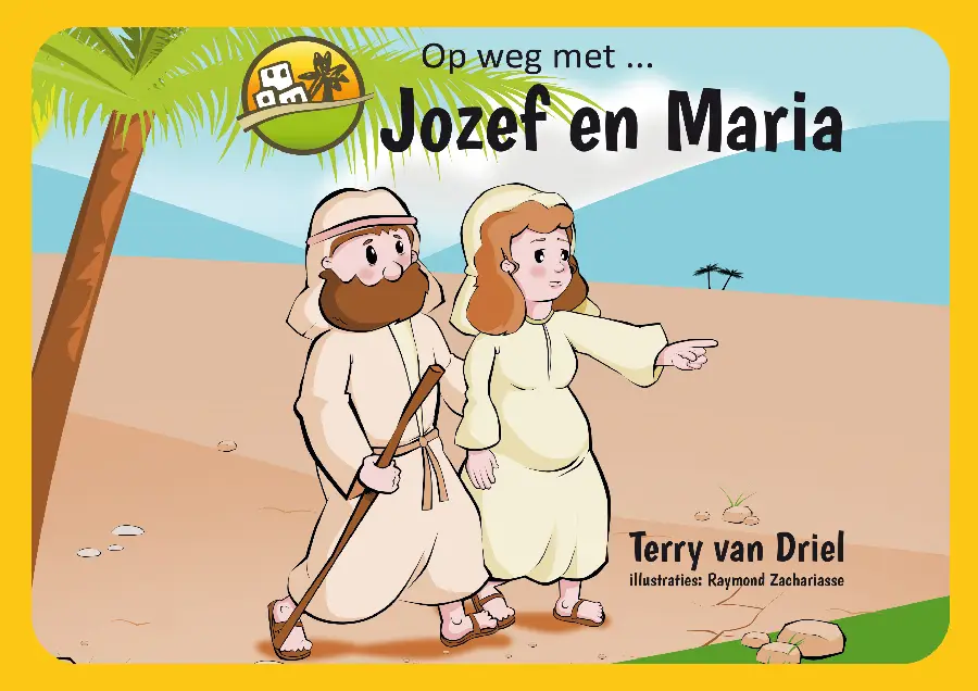 Op weg met Jozef en Maria vertelplaten