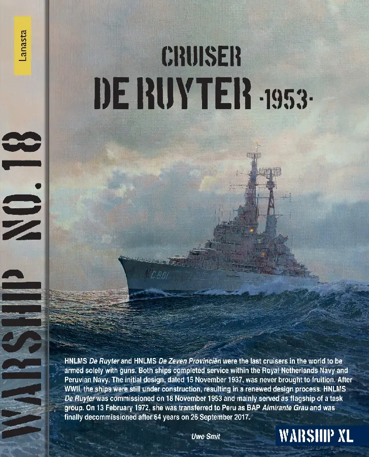 Cruiser De Ruyter 1953