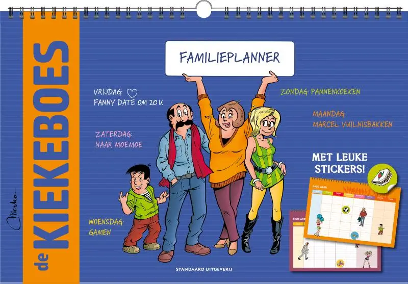 De Kiekeboes Familieplanner