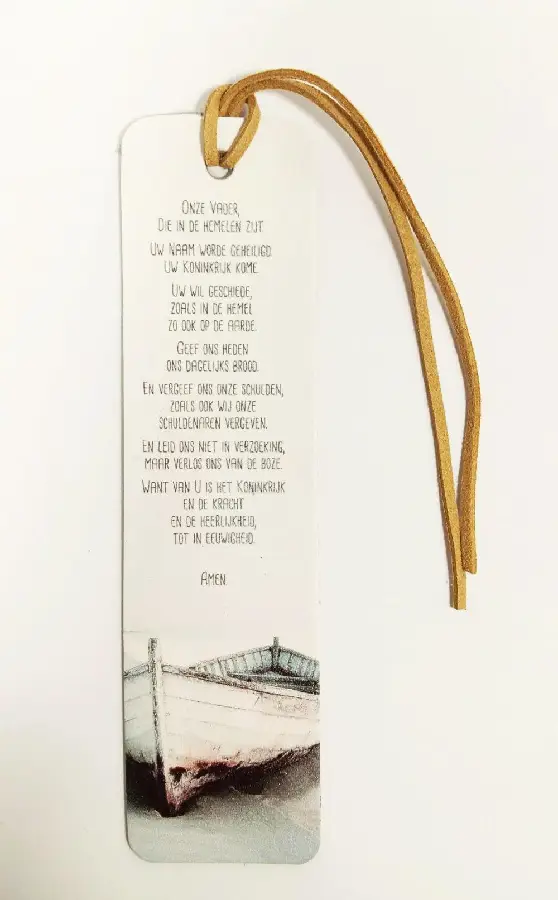 Boekenleggen leer onze vader