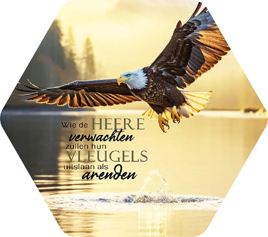 Honingraatbord Wie de Heere verwachten