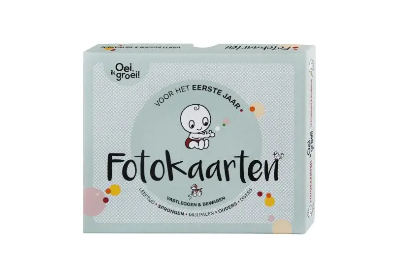 Oei, ik groei! Fotokaarten