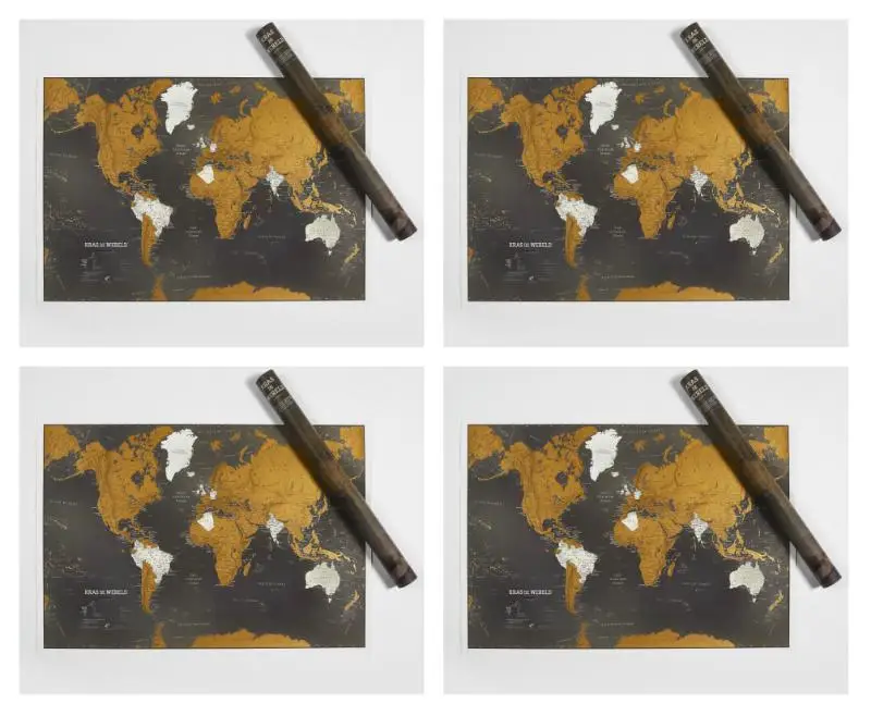 Kras de Wereld NL black edition/bestel per set 5425013069892