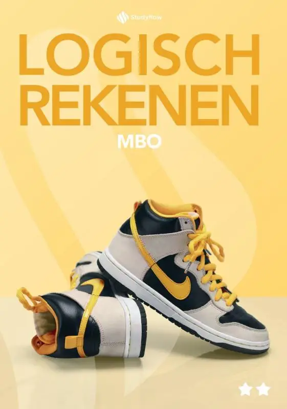 MBO niveau 2 / Logisch Rekenen / leerwerkboek