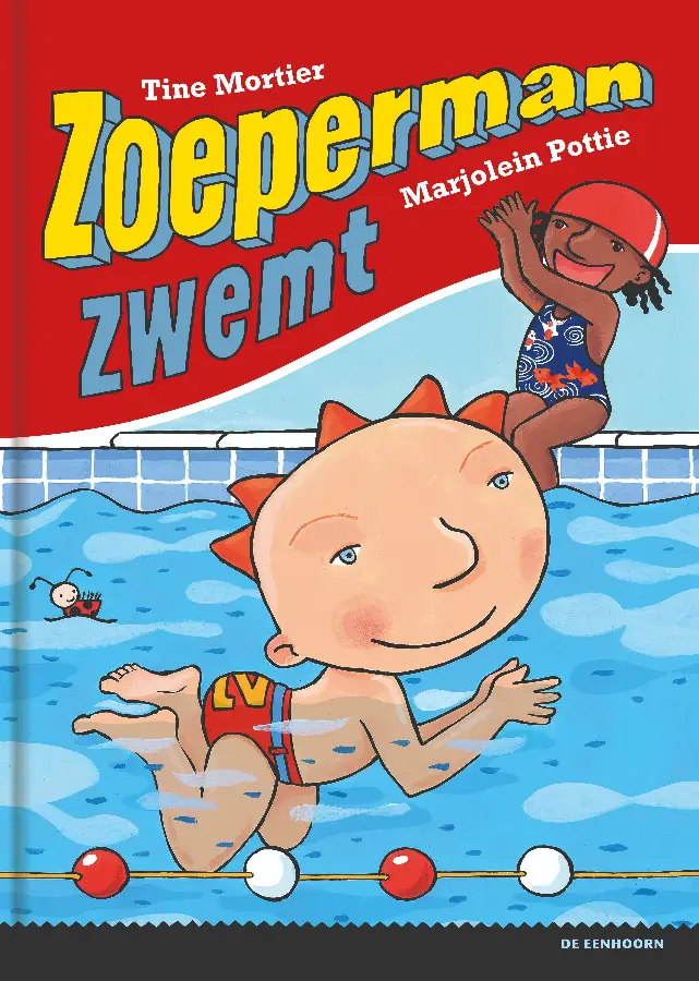 Zoeperman zwemt