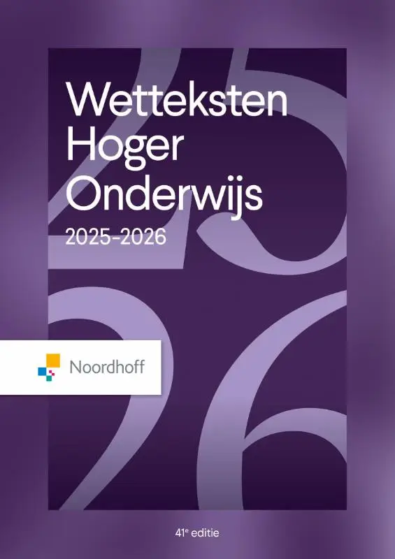 Wetteksten hoger onderwijs 2025-2026