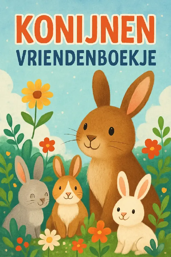 Konijnen Vriendenboekje