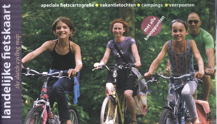 Landelijke Fietskaart (gevouwen)