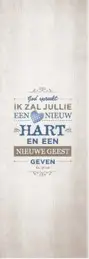 Magnetische boekenlegger hart en geest