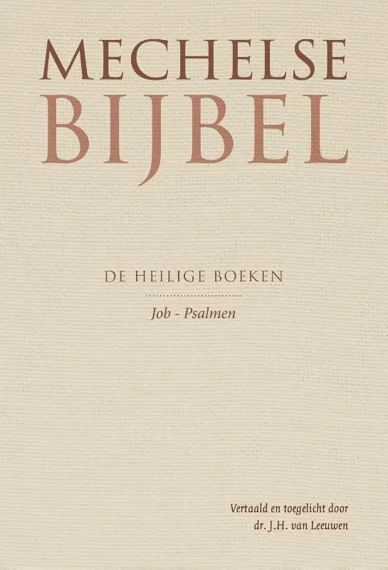 Mechelse Bijbel job - psalmen