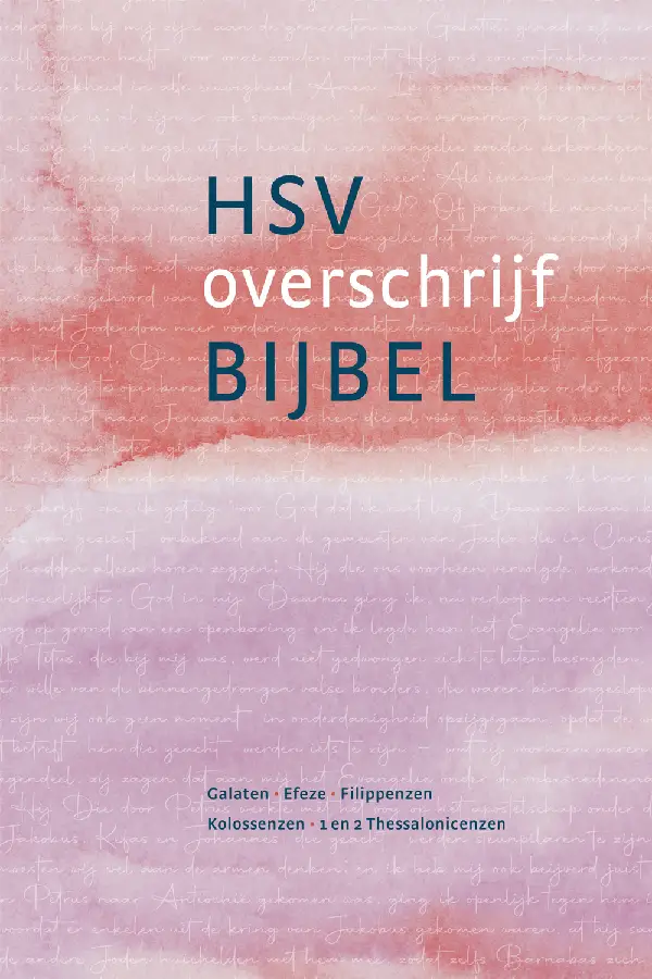 HSV Overschrijfbijbel Galaten-Thess