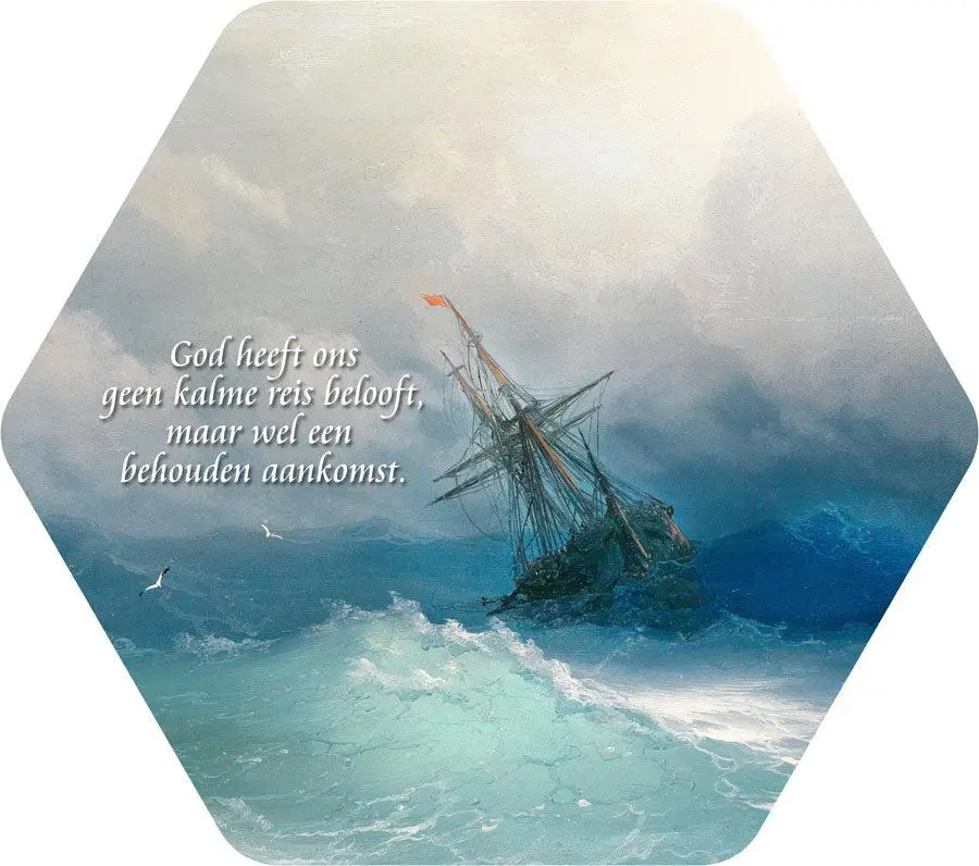 God heeft ons geen kalme