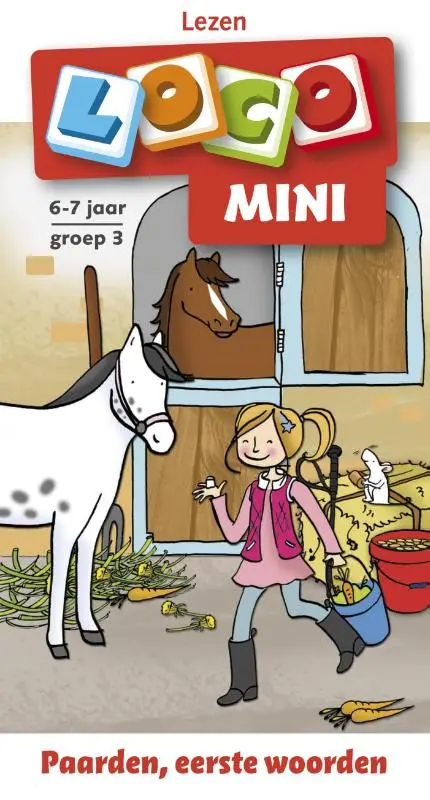 Mini Loco lezen / 6-7 jaar groep 3 Paard