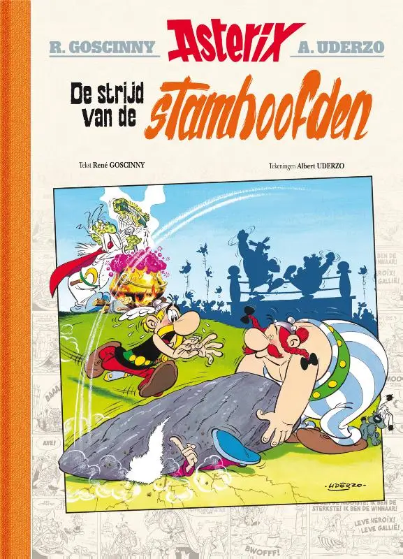 Asterix lu7. de strijd van de stamhoofden (luxe editie)