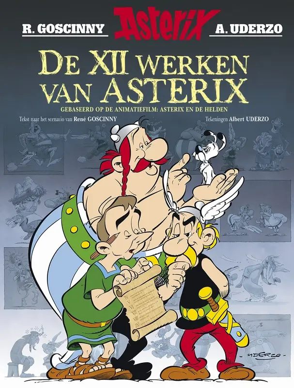 Asterix - de xii werken van asterix (geïllustreerd album)