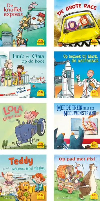 Pixi-serie 10: Reizen, 8 x 8 ex.
